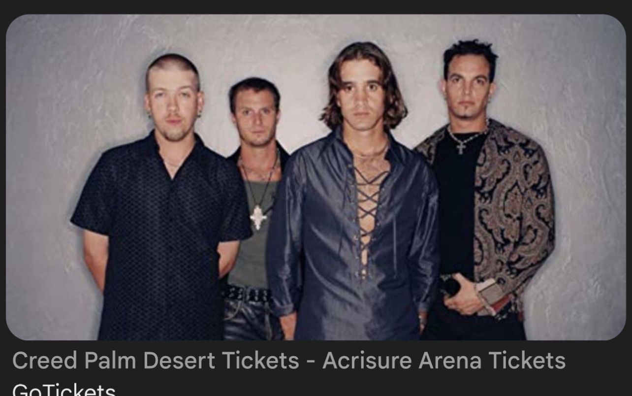 Creed At The Acrisure Arena