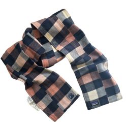 Patagonia Women's Flannel Plaid Patchwork fjord Scarf One Size
