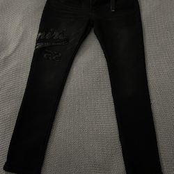 Amiri brand jeans black