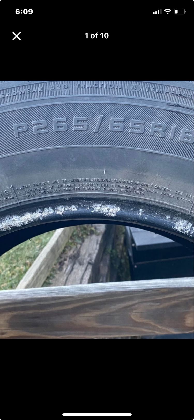 265/65r18 Firestone Destination