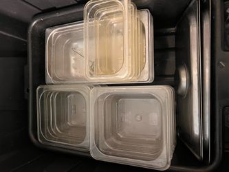 Commercial Food Pan Set with Lids