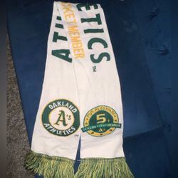 Oakland Athletics A's 5+ Season Ticket Member Scarf