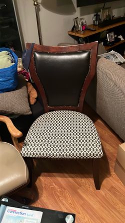 2 side chairs just in time for visiting company!!