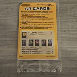Nintendo 3DS AR Cards (Sealed) 