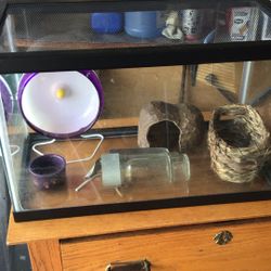 Gerbil Cages, and Toys