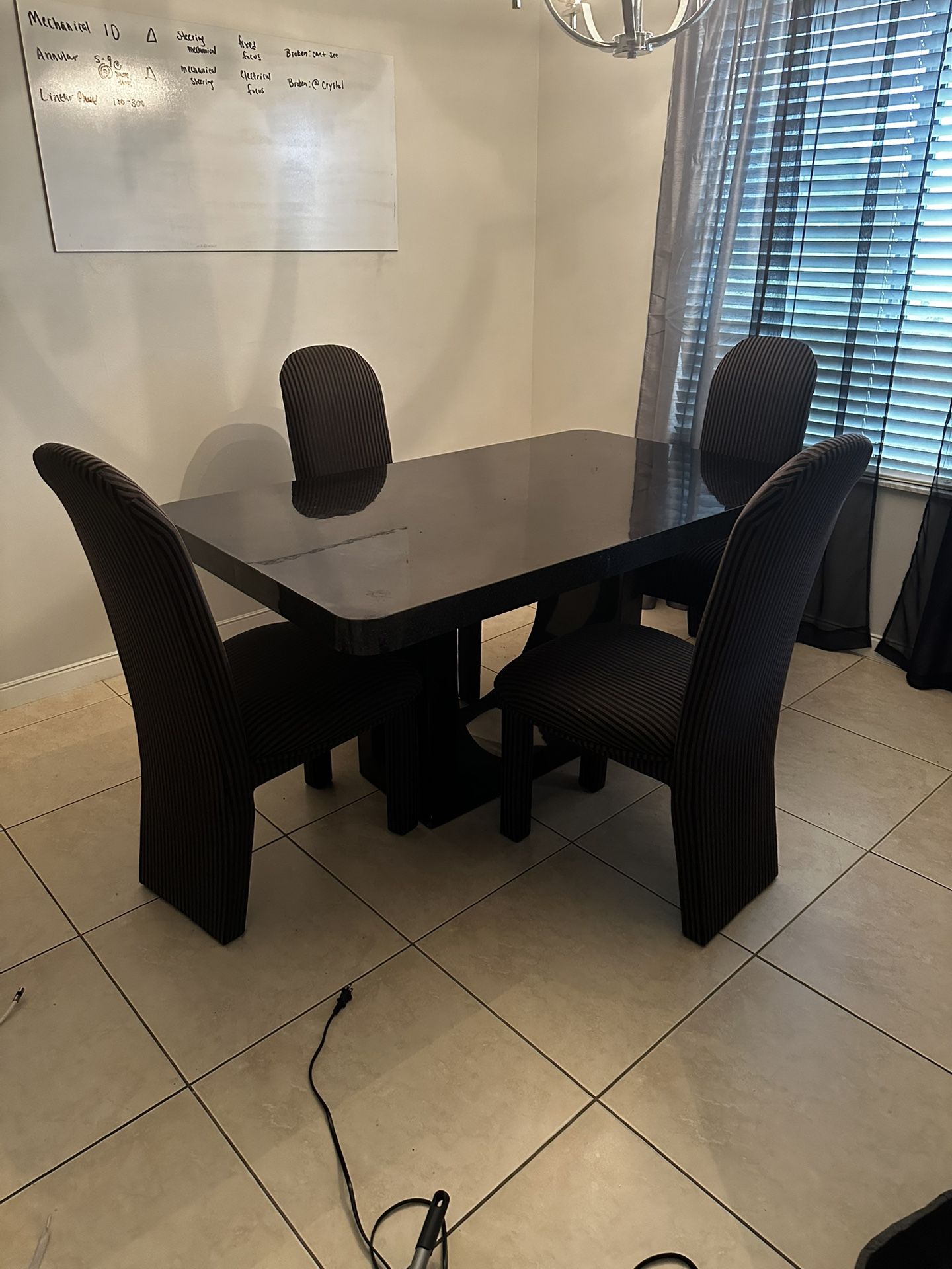 Dining Table And Chairs