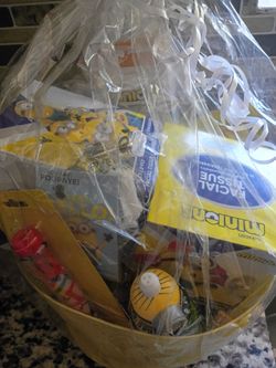 Minion basket $25