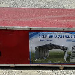 Carport All Metal 20ft X30ft 