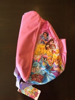 Disney princess side shoulder backpack