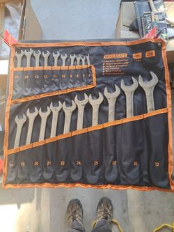 Metric wrench set. 6-32