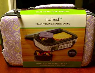 Fit & fresh Smart Portion Bento Lunch Kit