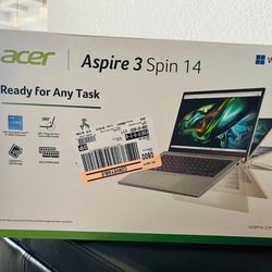 Acer 14" Spin 3 - Touchscreen Convertible Laptop - Intel Core i3 - 8GB RAM - 256GB SSD Storage - Windows 11 - Silver - (A3SP14-31PT-38YA)