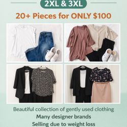 Plus Size Clothes Tote $100