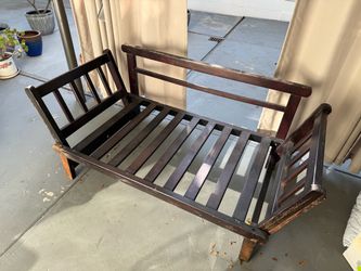 Wooden Outdoor Daybed/Lounge with Cushion
