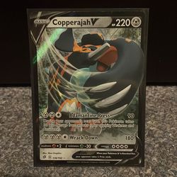 Copperajah V Pokémon Card