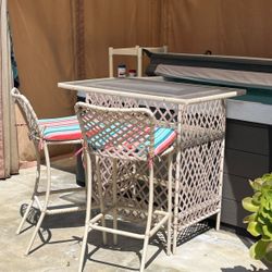 Brown Jordan Patio  Bar Set 