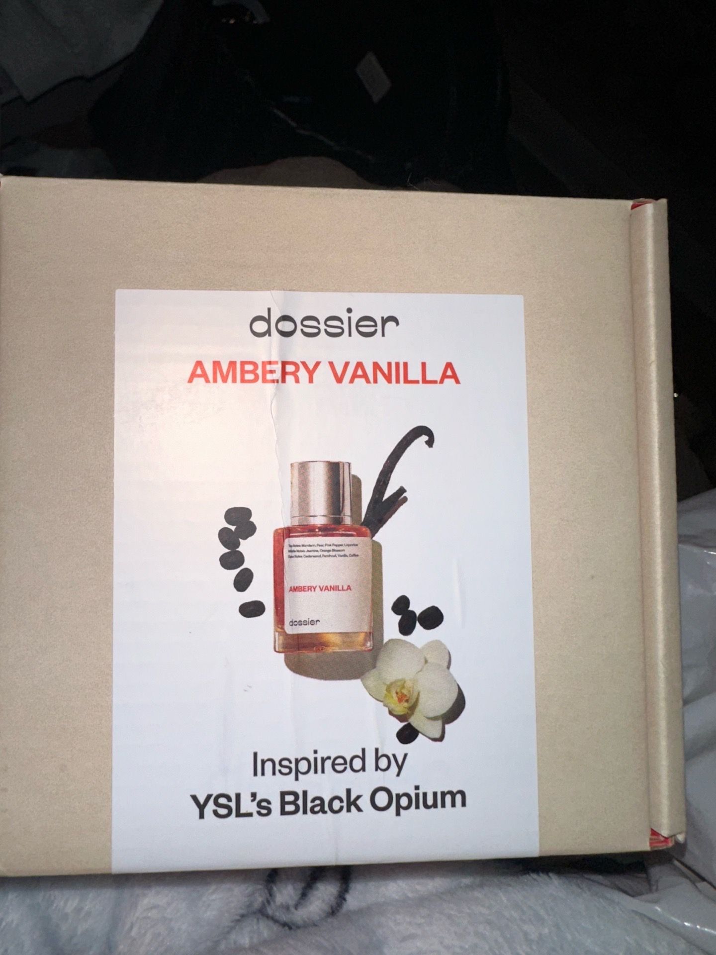 Dossier ambery vanilla