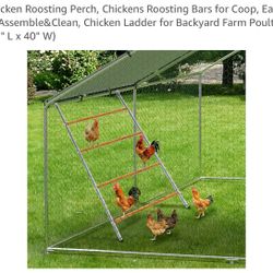 Chicken Roosting Perch, Chickens Roosting Bars 