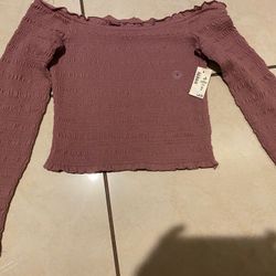 New Off Shoulder Shirt Aeropostale And Old Navy Jean