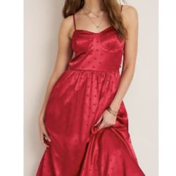 Res Satin Hearts Dress