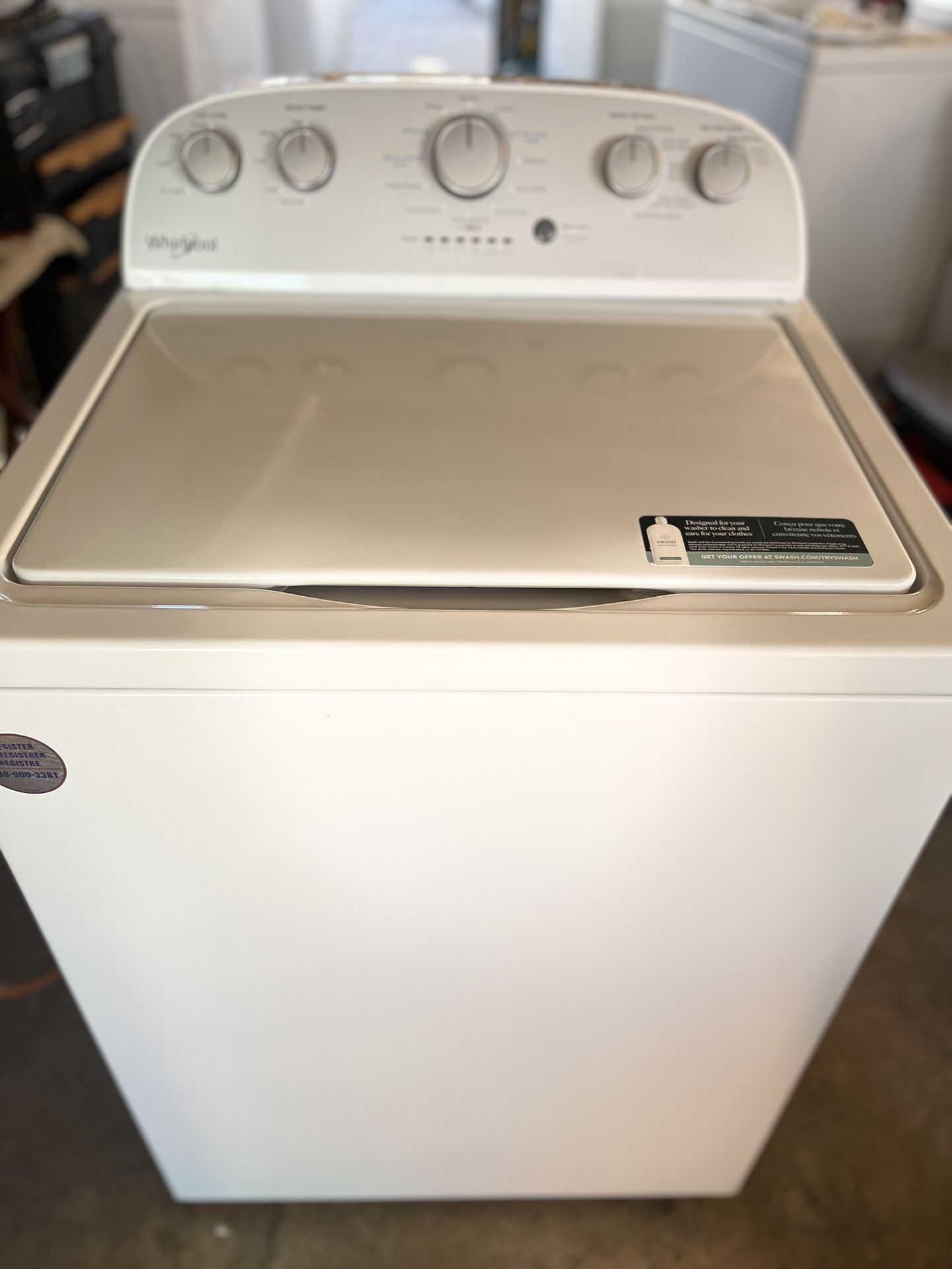 Whirlpool Washer 3.8 Cuft Free Delivery 
