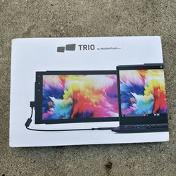 Mobile Pixels 101-1003P01 Trio Portable 12.5 Inch Monitor Extension for Laptops