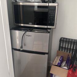 Mini Fridge with Freezer + Microwave – Best Offer