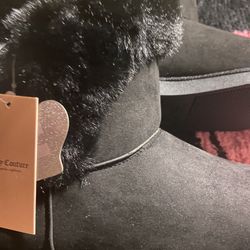 Brand new Juicy contour ankle boots black in color size 9 1/2 women’s