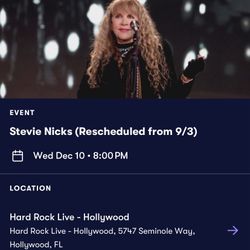 Stevie Knicks | Wed Dec 10 