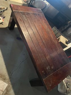 Rustic Wood Coffee Table