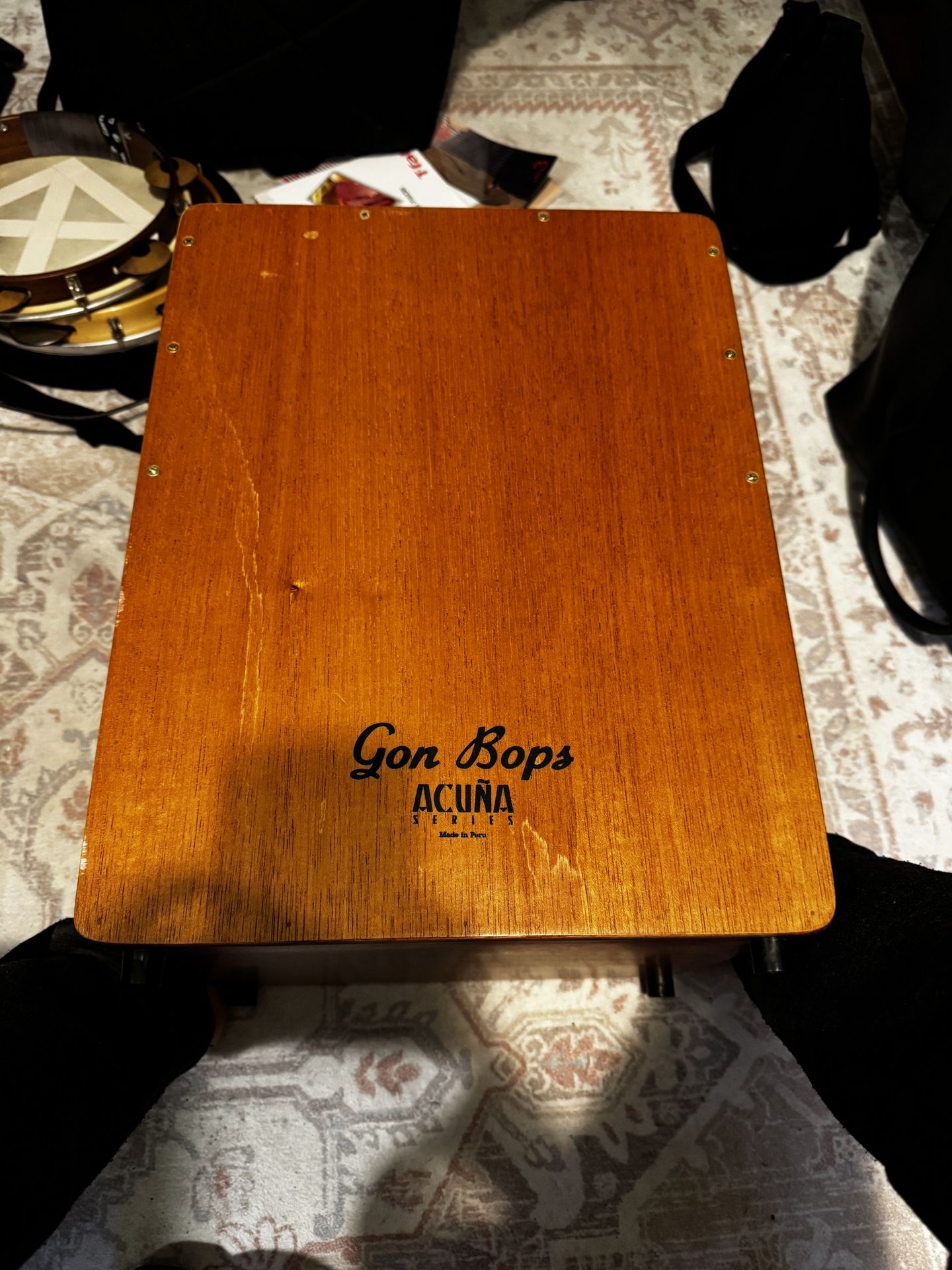 Gon Bops Alex Acuña Cajon