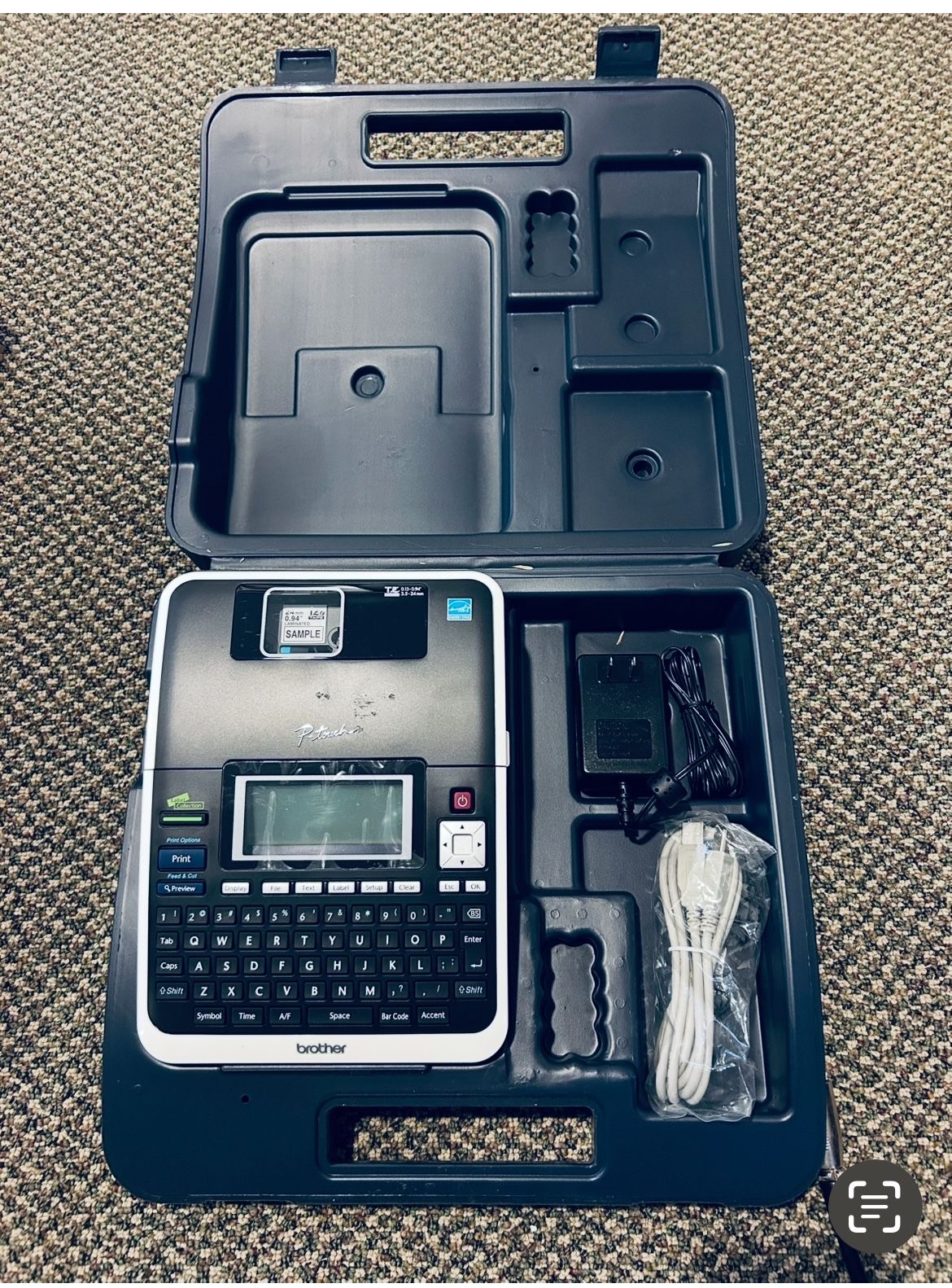 Brothers P-Touch thermal label Printer