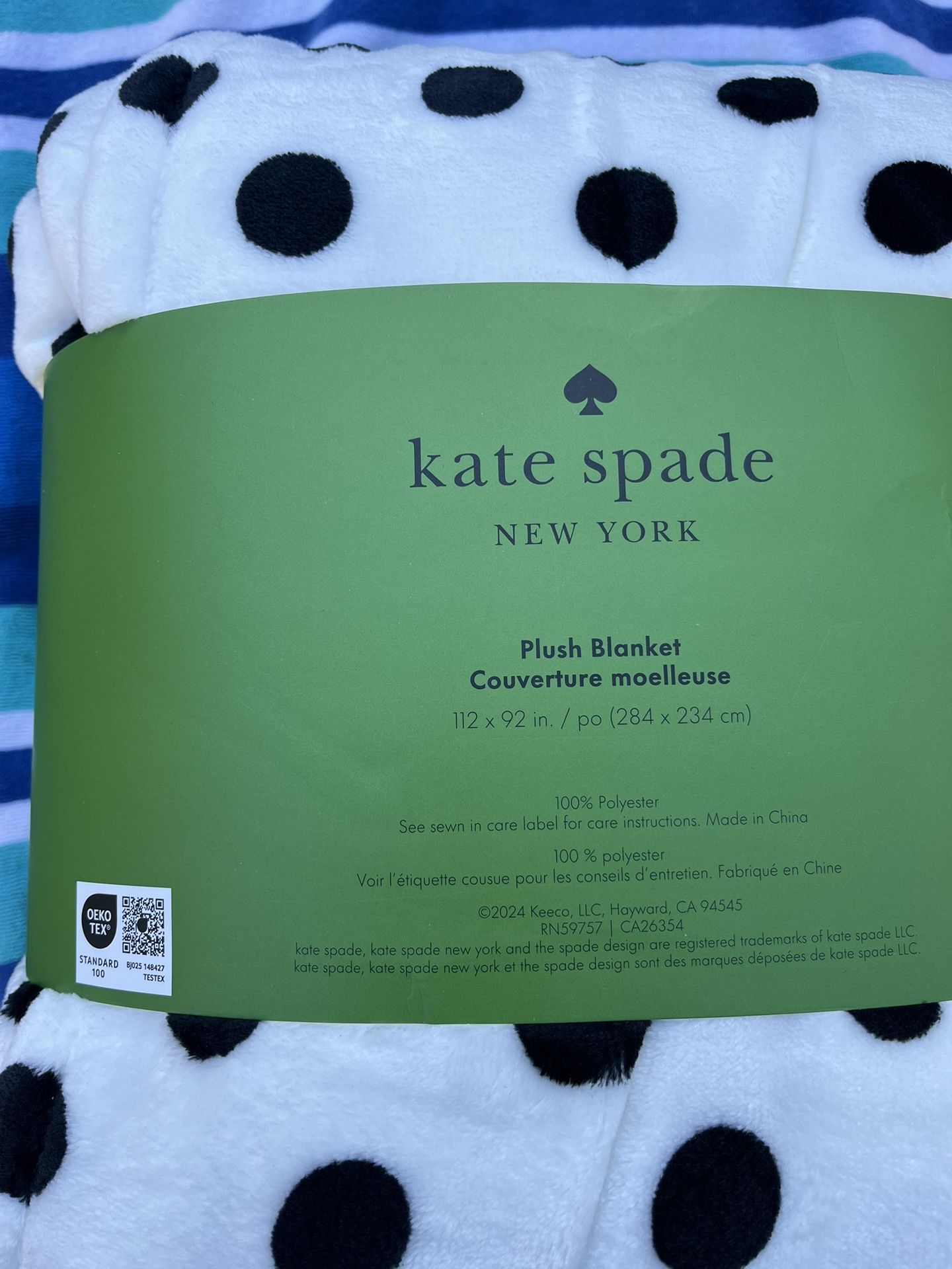 NICE SUPER CUTE PERFECT PRESENT 🎁 NEW Kate Spade Lia Dot plush