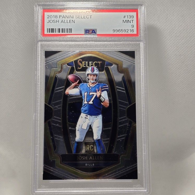 Josh Allen Premier Level Select Rookie Card