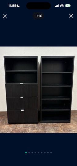 One Wood Shelving Unit ($60 each)