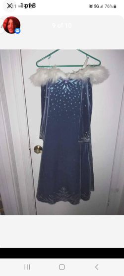 Frozen Disney DELUXE ELSA DRESS WARM