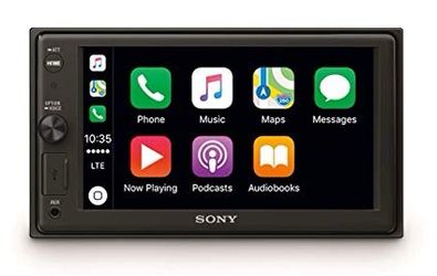 Sony xav-ax1000 apple CarPlay double din car stereo WITH INSTALLATION