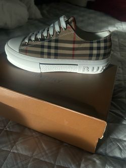 Burberry Vintage Check Low-Top Sneakers