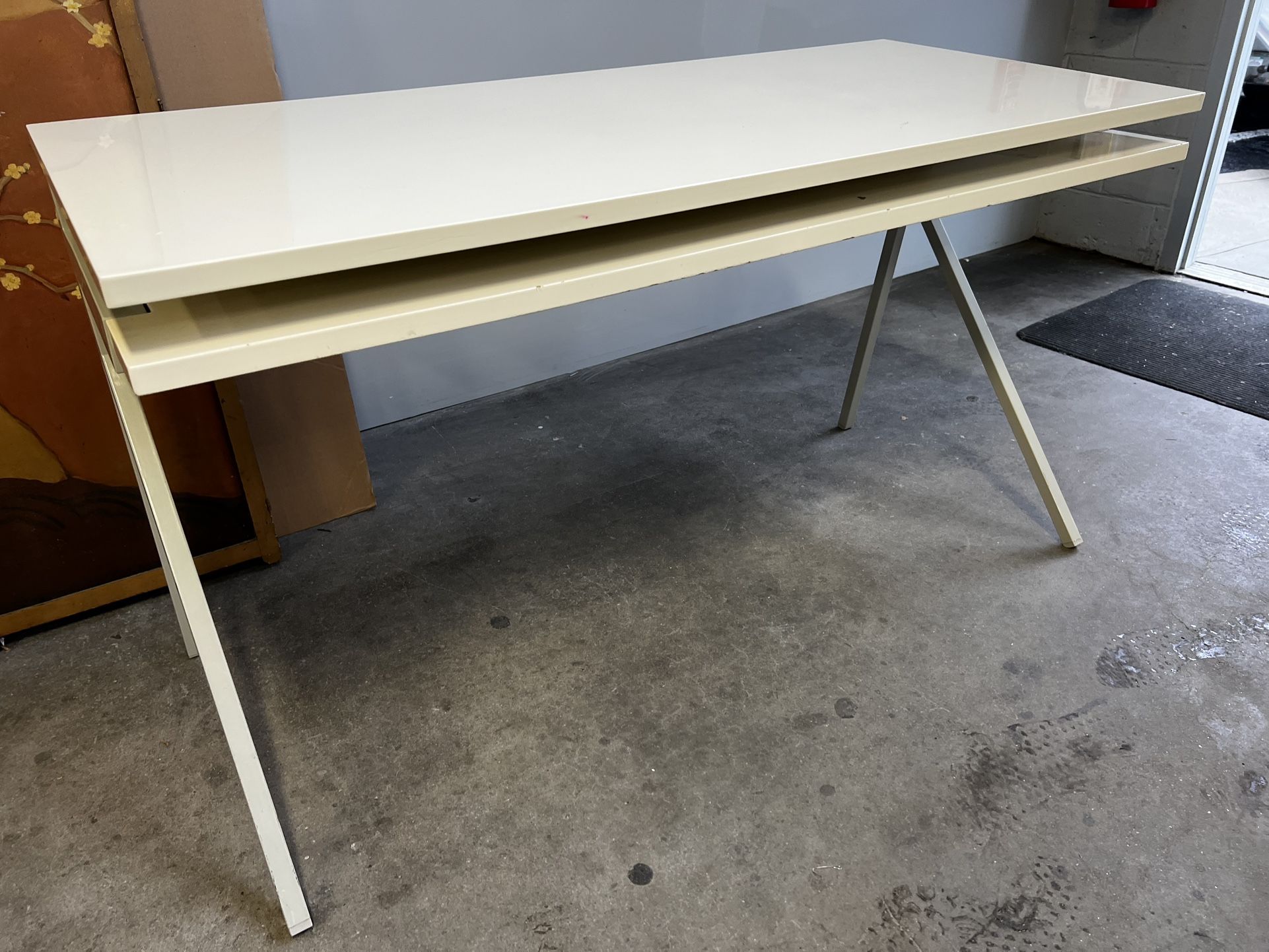 White Desk From Blu Dot