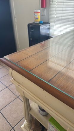 Tempered Glass Table Top 21in x 51in