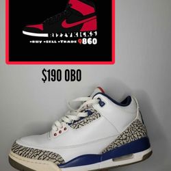 Air Jordan 3 Retro 'True Blue'