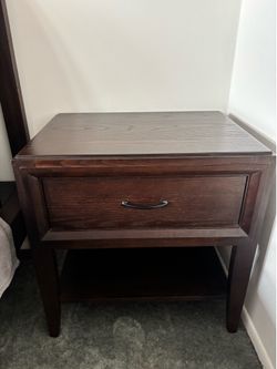 ✨Espresso Bedroom Nightstand  $75