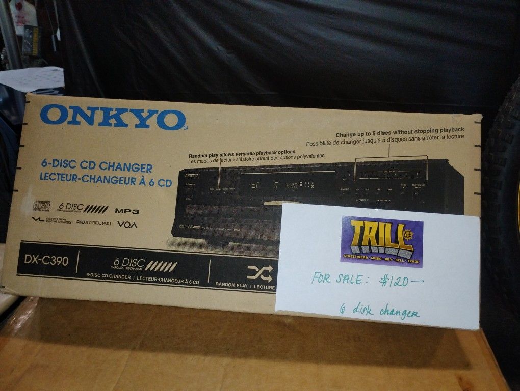 ONLYO 6 DISC CD CHANGER