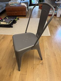 4 Metal Chairs