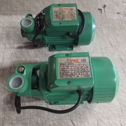 1 Hp And 1/2 Hp Clear Water Pumps