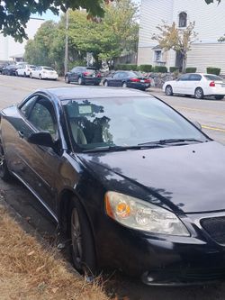 Black Pontiac G6 covertible