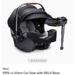 Nuna Pipa Rx Infant Car Seat And Two Bases 