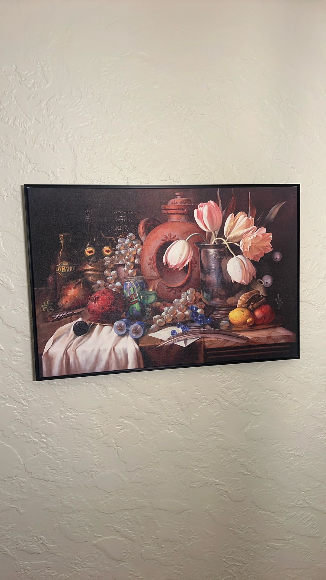 Futurama Painting Print With Metal Frame