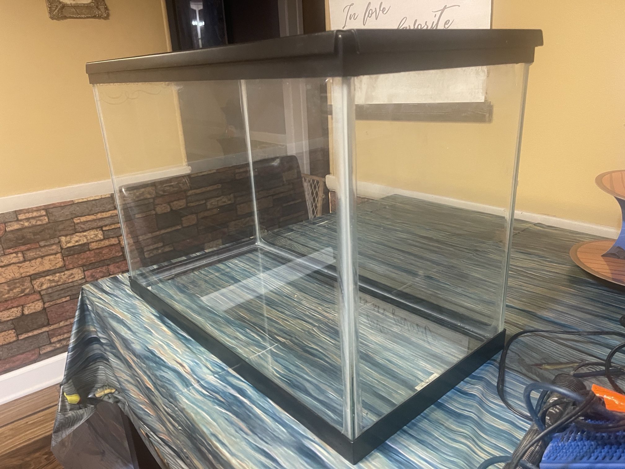 Whole 20 gallon Aquarium Set Up
