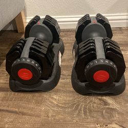 Ethos dumbbell pairs, 50 lb each